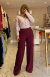 Calça Alfaiataria Vinho