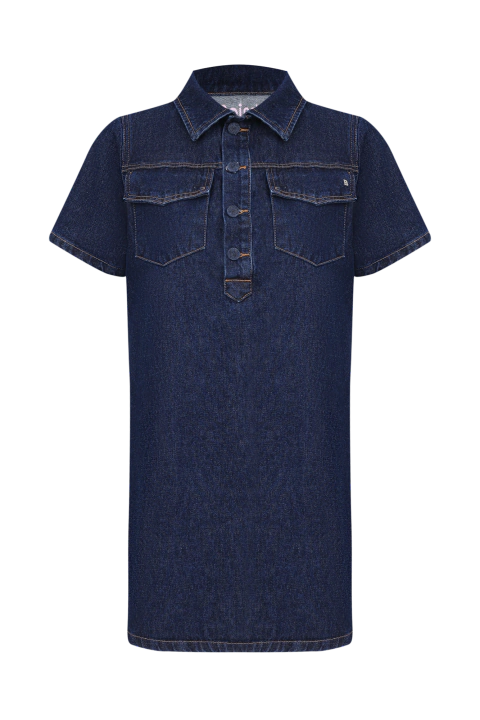 VESTIDO JEANS CURTO CANDELABRO