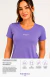 Camiseta Aimee Lilás / Bordo