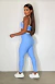 Conjunto Poliamida Poderosa Fit Azul na internet