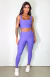 Conjunto Spirit Roxo – Calça com Bolso + Top de Alça Grossa - comprar online
