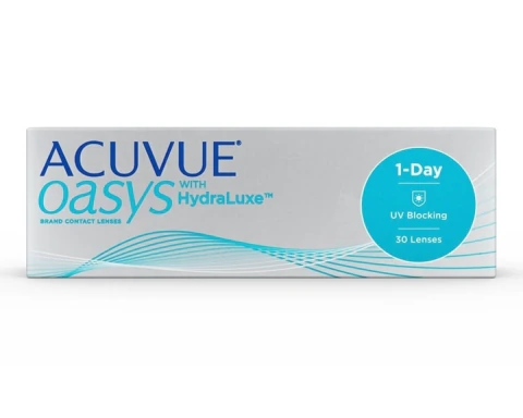 Lente de Contato Acuvue Oasys 1 Day HydraLuxe