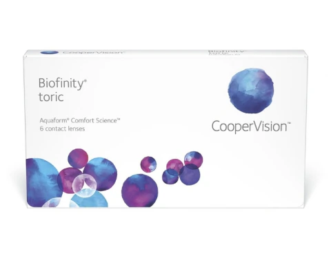Lente de Contato Biofinity Toric Com Grau Mensal