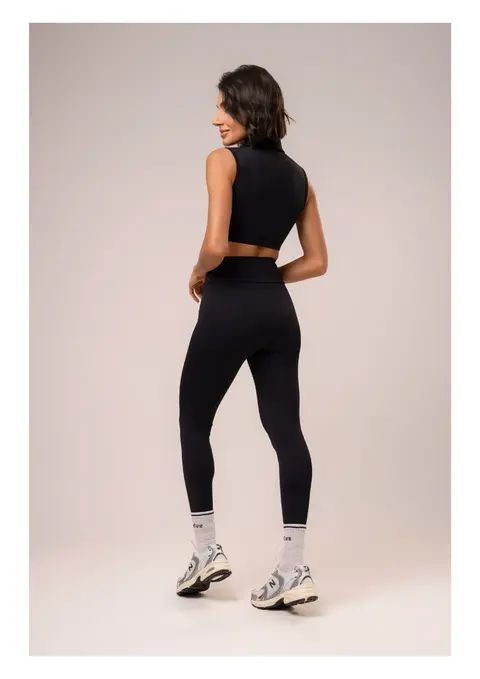 Conjunto Legging e Top com gola