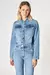 Campera Denim Fit Blue