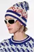 Gorrito Tejido Jacquard - Melocoton
