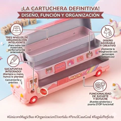 Cartuchera Infantil Bus Creativo