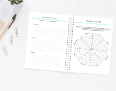 AGENDA SEMANAL EDITABLE EN CANVA 2026- FECHADA- TAPA DE REGALO