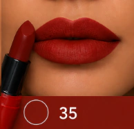 BATOM BASTÃO MISS ROSE CROSS RED - COR 35
