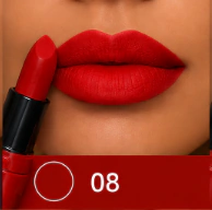 BATOM BASTÃO MISS ROSE CROSS RED - COR 08