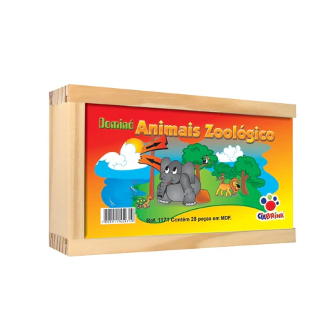 Dominó Animais do Zoológico
