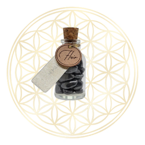 Garrafinha com Pedra Natural Hematita - comprar online