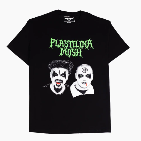 Playera “DEATH METAL PLASTILINA MOSH” - comprar en línea