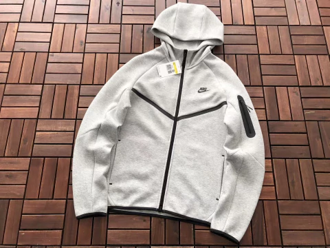 Casaco Nike Tech Fleece Cinza