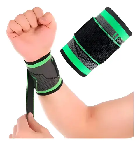 Muñequera Compresión Ortopédica Solo Muñeca Ajustable Deportiva Elástica Nylon