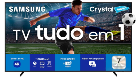 Smart TV Samsung 55 Polegadas Crystal UHD 4K U8100F Preço Promocional