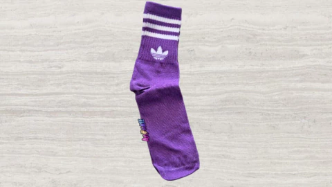 Medias Tenis Adidas Violeta - comprar online