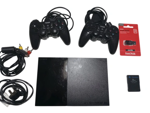 playstation 2 slim , completa