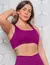 Top Fitness Feminino com Bojo e Alças Cruzadas