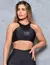 Top Fitness Feminino sem Bojo e com Recortes em Tela e Cirrê na internet