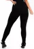 Calça Rasgada Perna Preta Legging - comprar online