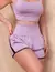 Short de Corrida Feminino com Bolsos Laterais Moderno
