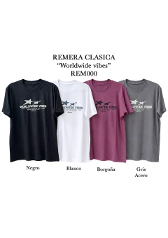 Clasica"Worldwide vibes" - comprar online