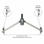 Compasso Técnico Compacto Trident – MOD. 9010 - Camargo Online