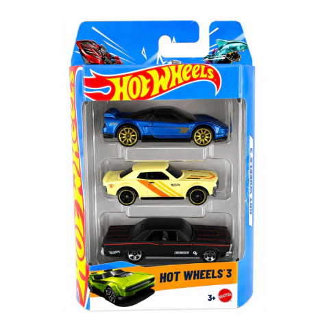Autos HotWheels Pack x3 Mattel K5904/4