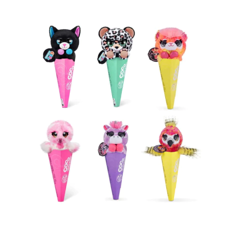 Peluches Coco Cones Surprise Neon Collection - 7468