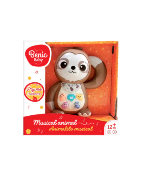 Animalito musical perezoso Benic baby BB202-A en internet