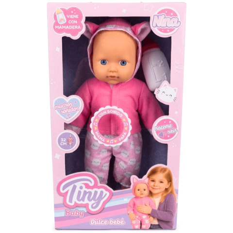 Muñeco Tiny Baby Dulce Bebé con Sonido 56589