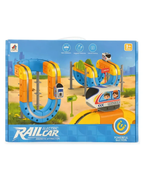 Pista Rail Car Tren Magnético Isakito IK0778