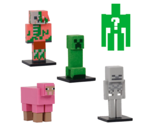 Minecraft Figuras Toppeez Pack x5 - tienda online