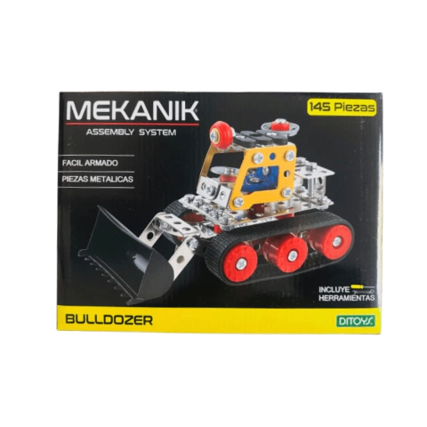Set para armar vehiculos construcción Mekanik - Ditoys 2895