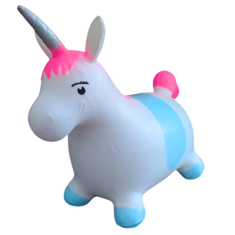 Unicornio Saltarín Infantil Inflable De Goma en internet