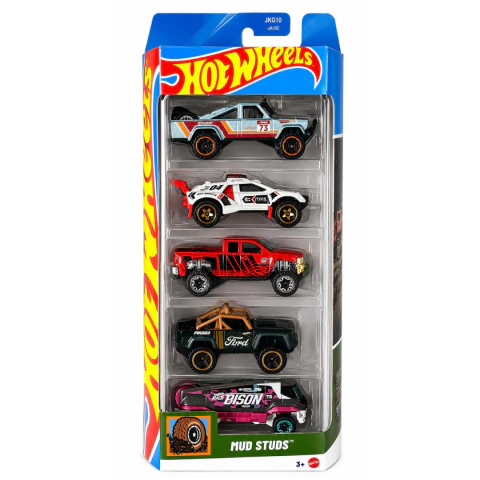 HotWheels Pack x5 Autos Mattel 1806/7 - tienda online