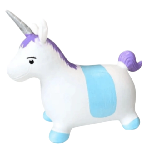 Unicornio Saltarín Infantil Inflable De Goma