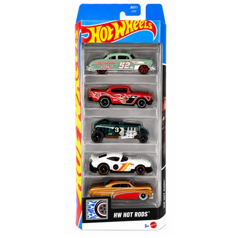 HotWheels Pack x5 Autos Mattel 1806/7 en internet