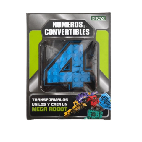 Numero Convertible Unidad - 2890 Ditoys - tienda online