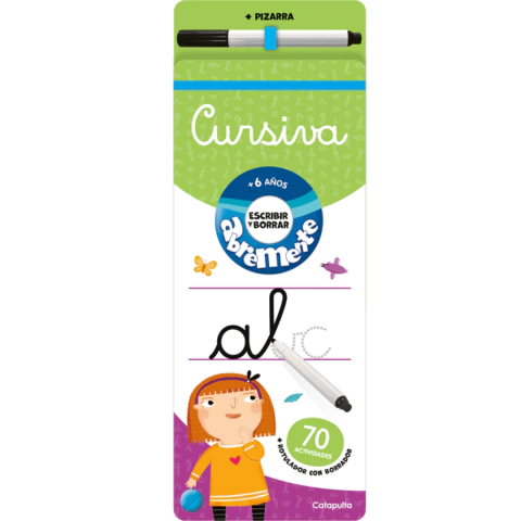 Libro Abremente Escribir Y Borrar - Jugueterías Cachavacha