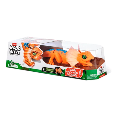Lagarto Realista 35cm Zuru Robo Alive 6004 - Jugueterías Cachavacha