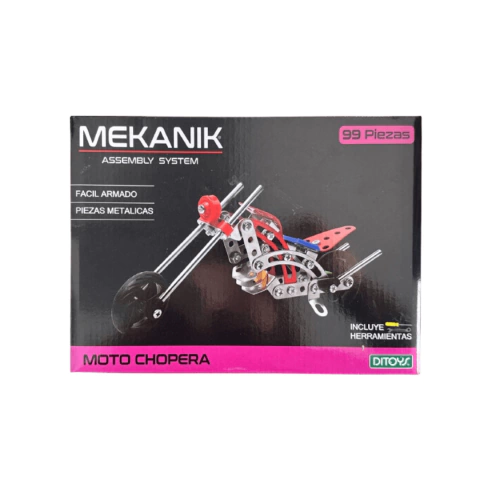 Set para armar vehiculos metalicos Mekanik - Ditoys 2897