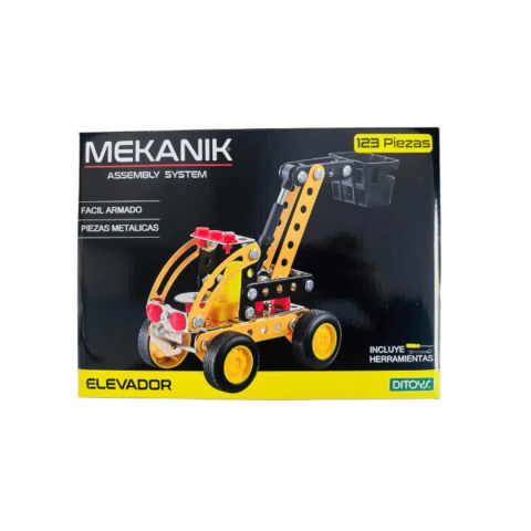 Set para armar vehiculos construcción Mekanik - Ditoys 2895 - Jugueterías Cachavacha
