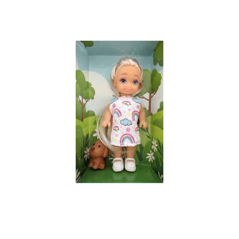 Muñeca Lucy individual con mascota - 54903 - Jugueterías Cachavacha