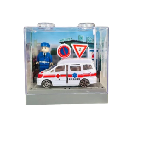 Autos Coleccionables Con Accesorios Ambulancia - 10723