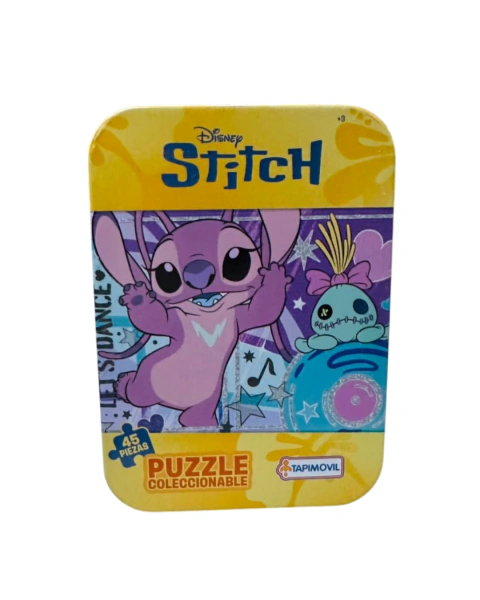 Rompecabezas 45 piezas en lata Stitch DMD00198 - comprar online