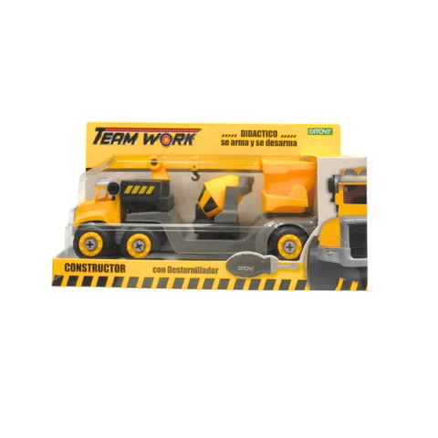Camion Didactico Team Work 3 en 1 Ditoys 2633 - Jugueterías Cachavacha