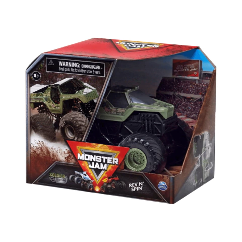 Vehículos Monster Jam Rev N` Spin - Art. 58704
