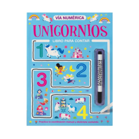 Libro Infantil Con Actividades Via Numerica